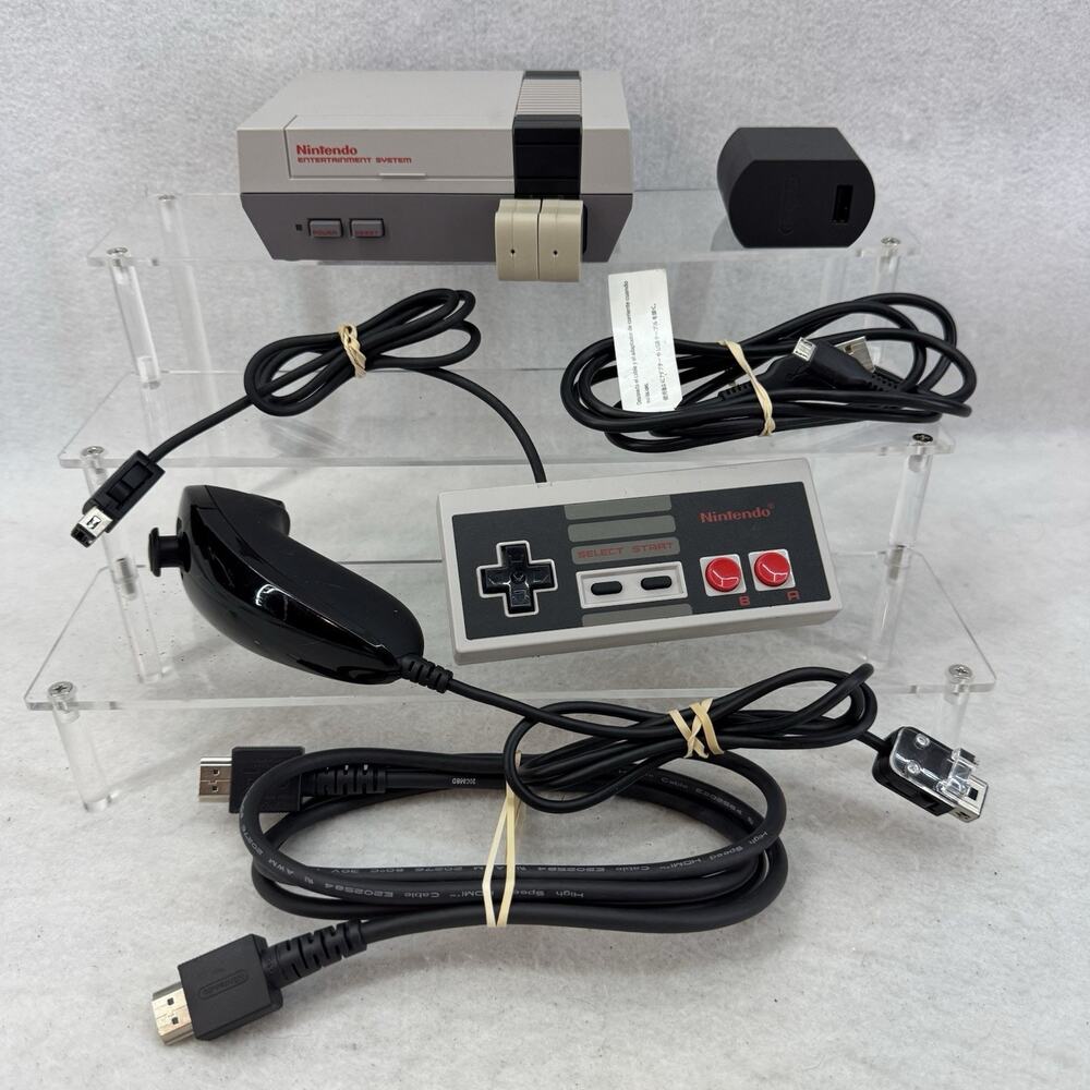 Authentic Nintendo Classic Edition Console NES Mini System W/ 30 Games Included